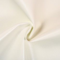 Ткань Дерматин (Кожзам) для мебели, цвет Белый (на отрез)  в Ейске