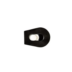 Зажим для шнура 4 мм KL цвет Чёрный + Белый (поштучно)  в Ейске