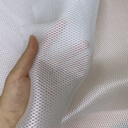Сетка 3D трехслойная Air mesh 160 гр/м2, цвет Белый (на отрез)  в Ейске