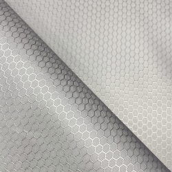 Ткань Оксфорд 300D PU Рип-Стоп СОТЫ, цвет Светло-Серый (на отрез)  в Ейске