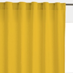 Штора уличная на Трубной ленте (В-220*Ш-145) Желтая, (ткань Оксфорд 600)  в Ейске