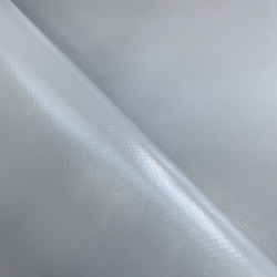 Ткань ПВХ 450 гр/м2, Серый (Ширина 160см), на отрез  в Ейске