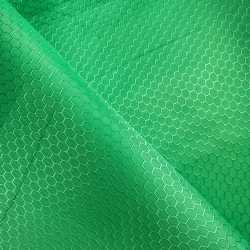 Ткань Оксфорд 300D PU Рип-Стоп СОТЫ, цвет Зелёный (на отрез)  в Ейске