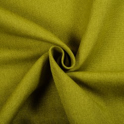 Ткань Рогожка (мебельная), цвет Зелёный (на отрез)  в Ейске