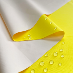 Водонепроницаемая Дышащая Мембранная ткань PU 10'000, цвет Жёлтый (на отрез)  в Ейске