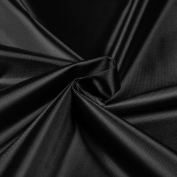 *Ткань Оксфорд 210D PU, цвет Черный (на отрез)  в Ейске