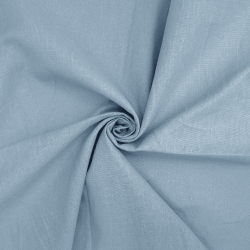 Ткань Перкаль, цвет Серый (на отрез) (100% хлопок) в Ейске